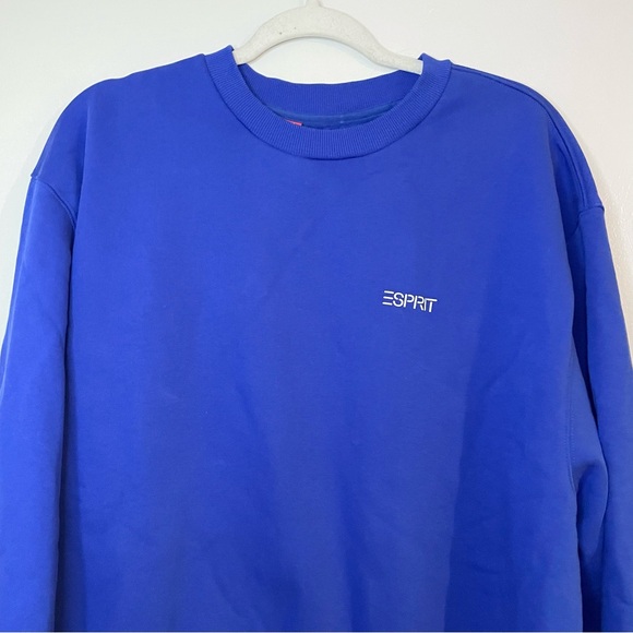 Esprit Blue Crewneck Sweatshirt - Picture 3 of 8